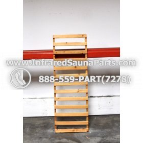 WOOD BACKRESTS - HEMLOCK WOOD BACKREST ( 34" x 11.6" ) 1