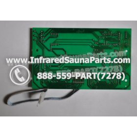 CIRCUIT BOARDS / TOUCH PADS - CIRCUIT BOARD  TOUCHPAD VIDAL INFRARED SAUNA NYSN3DB F1.3 WITH WIRE 4
