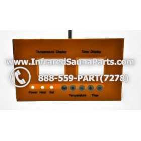 FACE PLATES - FACEPLATE FOR CIRCUIT BOARD ZENAWAKENING INFRARED SAUNA 06S10196 3