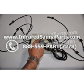 COMPLETE CONTROL POWER BOX 110V / 120V - COMPLETE CONTROL POWER BOX 110V / 120V FED INTERNATIONAL INFRARED SAUNA WITH 8 HEATER PLUGS v1 11