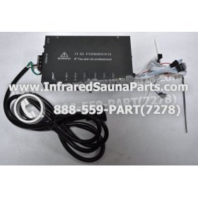 COMPLETE CONTROL POWER BOX 110V / 120V - COMPLETE CONTROL POWER BOX 110V  120V WITH 7 CIRCUIT BOARD PINS  6 FEMALE PLUGS SUPPLY WORLD INFRARED SAUNA 19