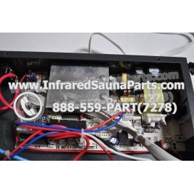 COMPLETE CONTROL POWER BOX 110V / 120V - COMPLETE CONTROL POWER BOX 110V  120V WITH 7 CIRCUIT BOARD PINS  6 FEMALE PLUGS SAUNAGEN INFRARED SAUNA 25