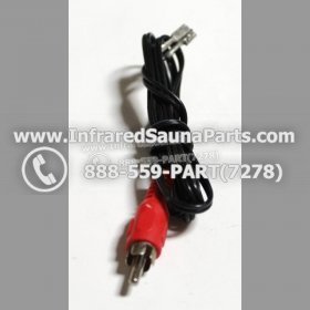 CONNECTION WIRES - CONNECTION WIRE-RCA CABLE  IN RED STYLE 2 2