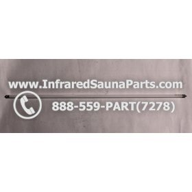 COMPLETE LIGHT ASSEMBLY 220V / 240V - COMPLETE LIGHT ASSEMBLY WITH BULB - 2 PIN CONNECTION FOR EXTERIOR SUNLIGHT INFRARED SAUNA 220V / 240V 3