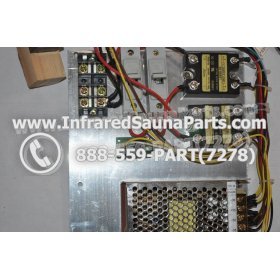 COMPLETE CONTROL POWER BOX 220V / 240V - COMPLETE CONTROL POWER BOX  220V / 240V LUX INFRARED SAUNA STYLE 2 11