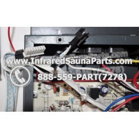 COMPLETE CONTROL POWER BOX 220V / 240V - COMPLETE CONTROL POWER BOX 220V / 240V WITH 7 CIRCUIT BOARD PINS  6 FEMALE PLUGS SAUNAGEN INFRARED SAUNA 29