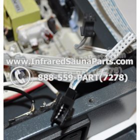 COMPLETE CONTROL POWER BOX 220V / 240V - COMPLETE CONTROL POWER BOX 220V / 240V WITH 7 CIRCUIT BOARD PINS  6 FEMALE PLUGS SUPPLY WORLD INFRARED SAUNA 33