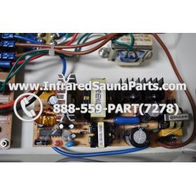 COMPLETE CONTROL POWER BOX 220V / 240V - COMPLETE CONTROL POWER BOX 220V / 240V MASTERSAUNA INFRARED SAUNA STYLE 4 10