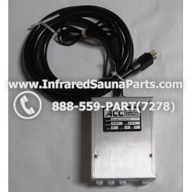 COMPLETE CONTROL POWER BOX 220V / 240V - COMPLETE CONTROL POWER BOX 220V / 240V O-SAUNA WITHOUT HIGH LIMIT SWITCH 6