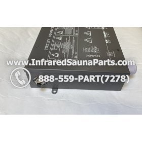 COMPLETE CONTROL POWER BOX 110V / 120V - COMPLETE CONTROL POWER BOX 110V / 120V FOR HORIZONTAL PANEL AND BLUETOOTH OPTION 5