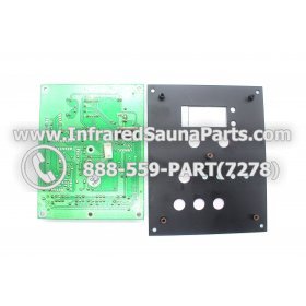 CIRCUIT BOARDS WITH  FACE PLATES - CIRCUIT BOARDS WITH FACE PLATES - W045A-S.PCB   (6 BUTTONS)   PIN-5 4