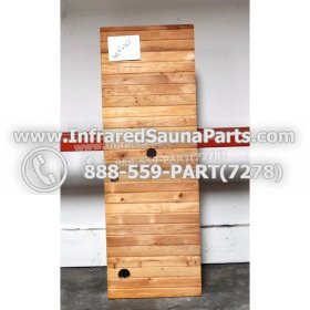 WOOD BENCHS + HEATERS - HEMLOCK WOOD BENCH ( 46.7" x 16.2" ) 2