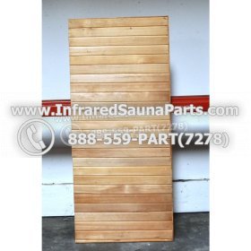 WOOD BENCHS + HEATERS - HEMLOCK WOOD BENCH ( 44.8" x 19.8" ) 1