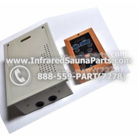 COMPLETE CONTROL POWER BOX WITH CONTROL PANEL - COMPLETE CONTROL POWER BOX 110V / 120V 2400 WATTS WITH COMPLETE WIRING HARNESS WITH ONE CONTROL PANEL 1