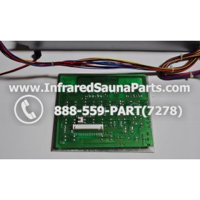 COMPLETE CONTROL POWER BOX WITH CONTROL PANEL - COMPLETE CONTROL POWER BOX KEYSBACKYARD INFRARED SAUNA STYLE 3 WITH ONE CONTROL PANEL 3