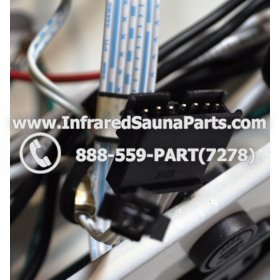 COMPLETE CONTROL POWER BOX WITH CONTROL PANEL - COMPLETE CONTROL POWER BOX MASTERSAUNA INFRARED SAUNA STYLE 1 WITH ONE CONTROL PANEL 12