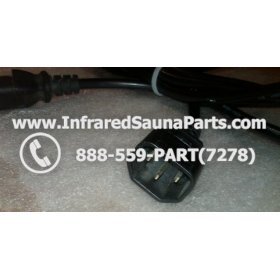 PLUG IN WIRES - PLUG IN WIRES - 1 FEMALE AND 1 MALE PLUG 12