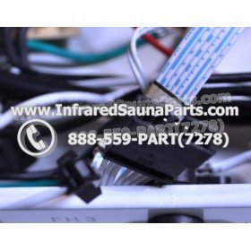 COMPLETE CONTROL POWER BOX WITH CONTROL PANEL - COMPLETE CONTROL POWER BOX GAIA INFRARED SAUNA STYLE 1 WITH ONE CONTROL PANEL 12