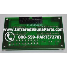 CIRCUIT BOARDS WITH  FACE PLATES - CIRCUIT BOARD WITH FACEPLATE LUX INFRARED SAUNA  WSP4 6