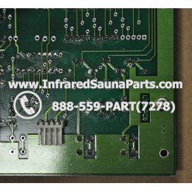 CIRCUIT BOARDS WITH  FACE PLATES - CIRCUIT BOARD WITH FACEPLATE LUX INFRARED SAUNA LYQPCB 11