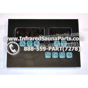 FACE PLATES - FACEPLATE FOR CIRCUIT BOARD SAUNAS TODAY INFRARED SAUNA X106153 3