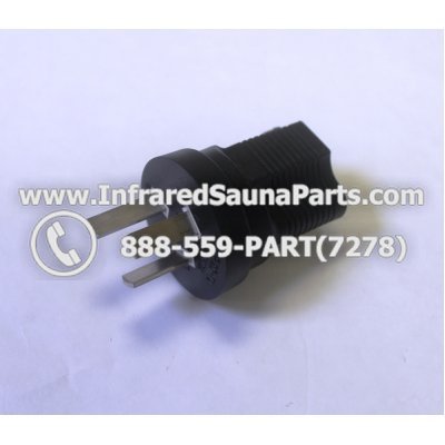 CORD END CONNECTORS - CORD END CONNECTORS USA NEMA 5-15R RECEPTACLE TO CHINA 3 PRONG PLUG 1