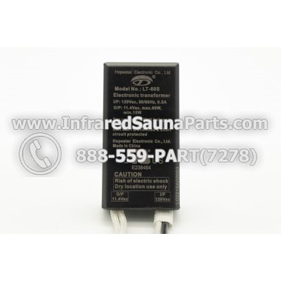 ADAPTERS / TRANSFORMERS - ADAPTERS TRANSFORMERS MODEL 110V /120V LT-605 60W 1