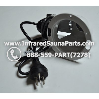 COMPLETE LIGHT ASSEMBLY 220V / 240V - COMPLETE LIGHT ASSEMBLY WITH POWER CORD 220V / 240V 1